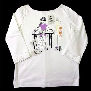 NWT GYMBOREE POSH AND PLAYFUL LONG SLEEVE TOP GIRL SIZE 10